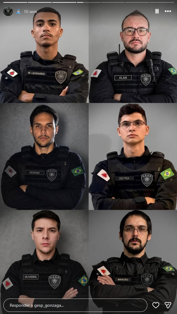 Agentes da GESP GONZAGA — grupo 4